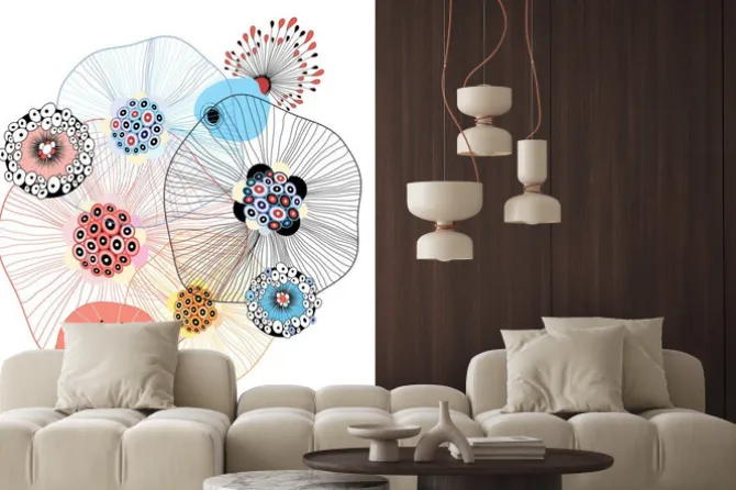 Naklejka: Abstrakcyjnych elementów