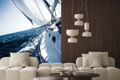 Naklejka: Żaglówka w akcji