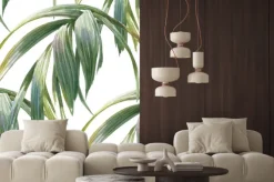 Naklejka: Akwarela ilustracji liści, wzorek bez szwu na białym tle