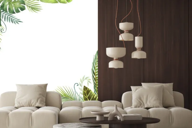 Naklejka: Akwarela ramki tropikalnych liści i gałęzi samodzielnie na białym