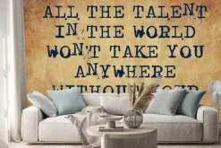 Naklejka: All the talent in the world