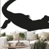 Naklejka: Alligator sylwetka