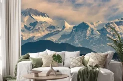 Naklejka: Annapurna zakres o wschodzie słońca