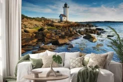 Naklejka: Annisquam lighthouse, massachusetts