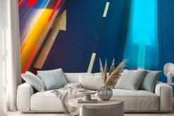 Naklejka: Autostrada z partii samochodów