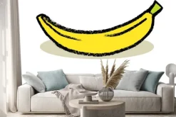 Naklejka: Banan