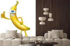 Naklejka: Banan