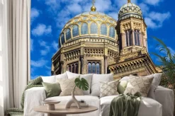 Naklejka: Berlin synagoga w dzielnicy mitte