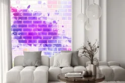 Naklejka: Brickwall, graffiti