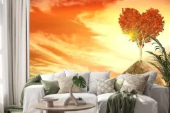 Naklejka: Ca z drzewa serca