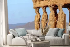 Naklejka: Caryatides, akropol w atenach
