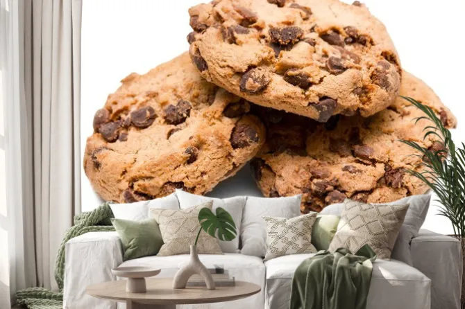 Naklejka: Chocolate chip cookie