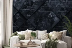 Naklejka: Ciemny grungy tła (strony głowy) - ilustracja 3d