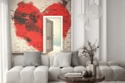 Naklejka: Composite obraz serca