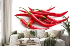 Naklejka: Czerwona papryka chili