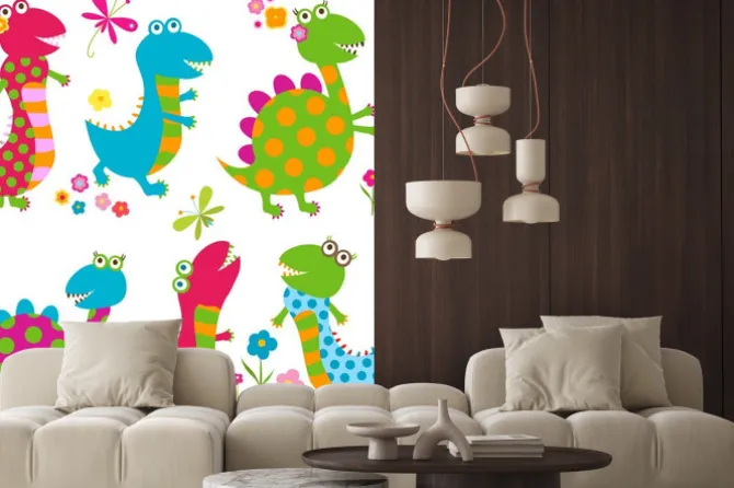 Naklejka: Dinozaurów