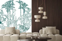 Naklejka: Egzotyczna dżungla