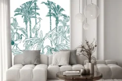 Naklejka: Egzotyczna dżungla