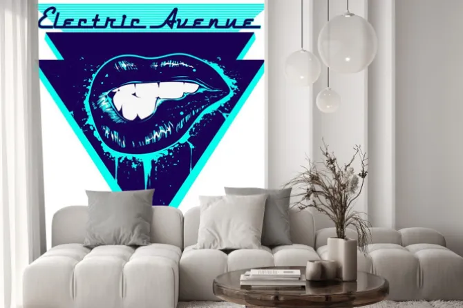 Naklejka: Electric avenue