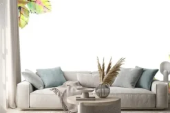 Naklejka: Flowers of dark roses, green leaves, composition. horizontal