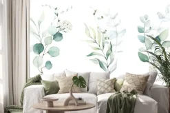 Naklejka: Gałązki na akwareli