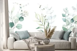 Naklejka: Gałązki na akwareli