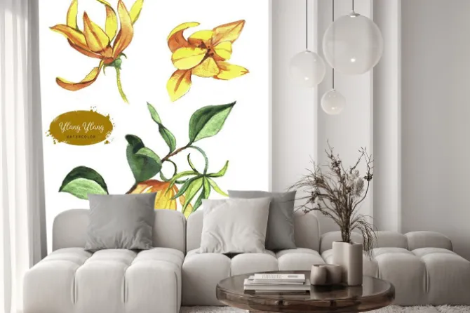 Naklejka: Ilustracja botaniczna