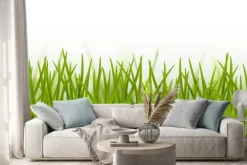 Naklejka: Jasnozielona trawa