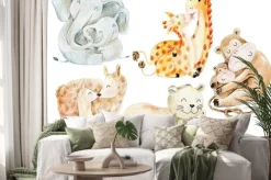 Naklejka: Mom and baby