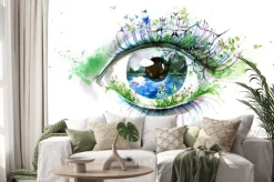 Naklejka: Oko na naturę