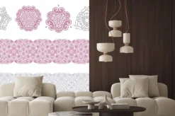 Naklejka: Ozdobne bez szwu deseń