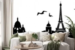 Naklejka: Paris skyline