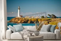 Naklejka: Pigeon point lighthouse