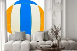 Naklejka: Piłka do siatkówki