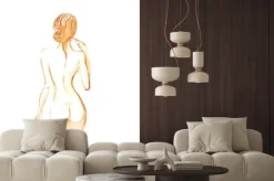 Naklejka: Piękna kobieta