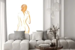 Naklejka: Piękna kobieta