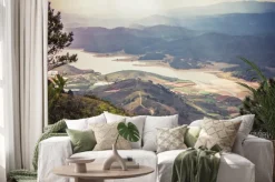 Naklejka: Piękny krajobraz górski