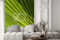 Naklejka: Piękny wzór z palmami