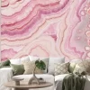Naklejka: Pink mineral stone marble background