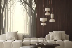 Naklejka: Plac ilustracji polanie w lesie.