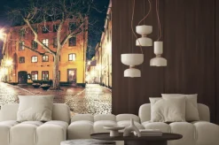 Naklejka: Placyku gdzieś w gamla stan, sztokholm.