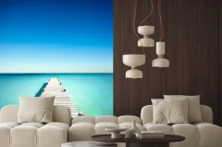 Naklejka: Plage vacances ponton bois