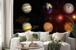 Naklejka: Planety naszego układu słonecznego