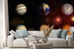 Naklejka: Planety naszego układu słonecznego