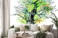 Naklejka: Pnia drzewa