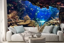 Naklejka: Podwodny świat kolorowych ryb