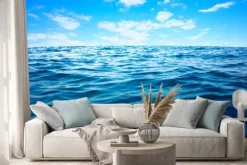 Naklejka: Pofalowana tafla morza