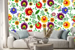 Naklejka: Polski wzór folkowy