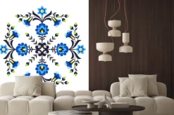 Naklejka: Polskie kwiaty ludowe