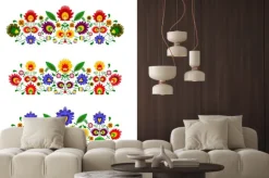 Naklejka: Polskie wzory ludowe - trzy propozycje